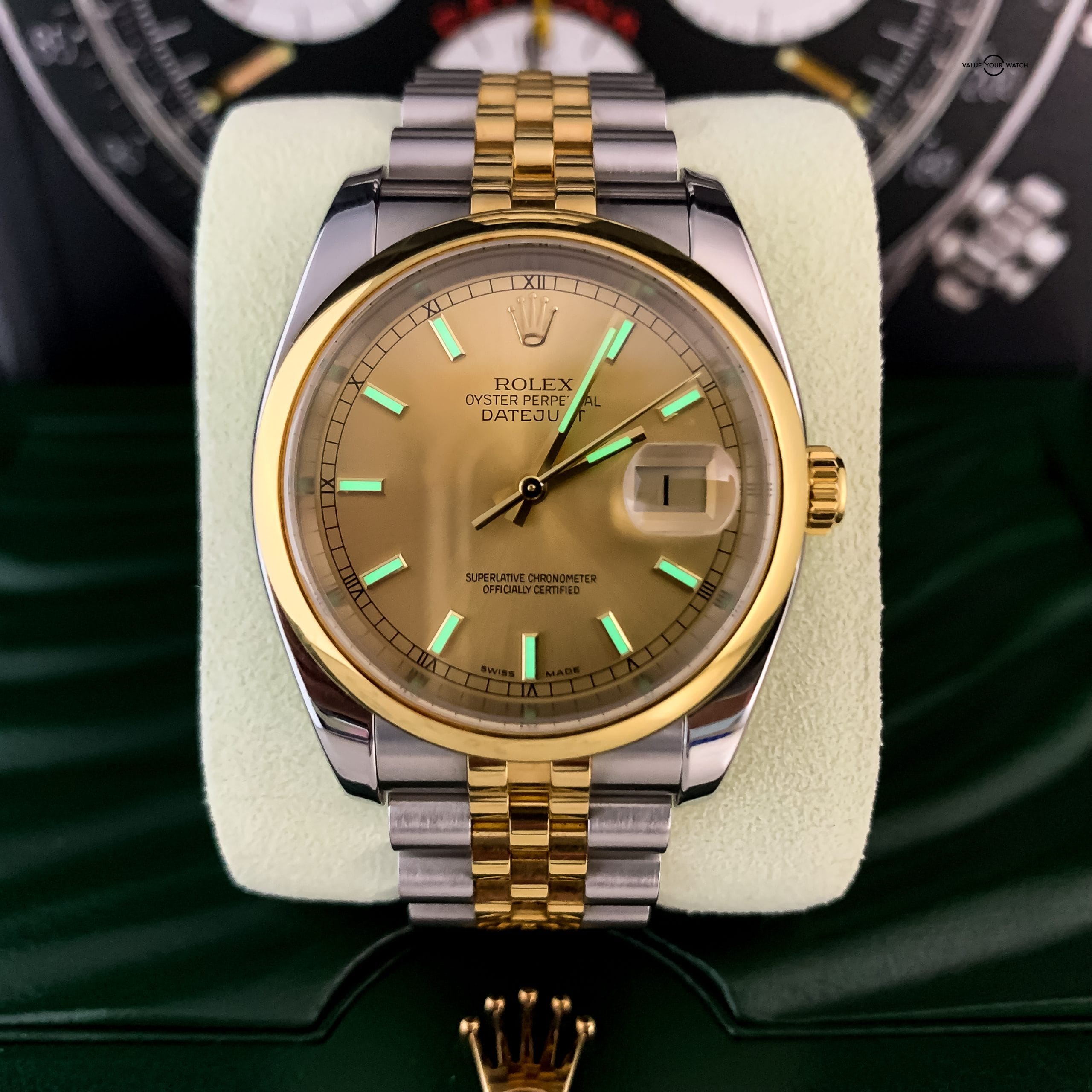 Ultimate in Luxury and Style 36mm Rolex Datejust 116203 Two-Tone Jubilee Bracelet - Image 13