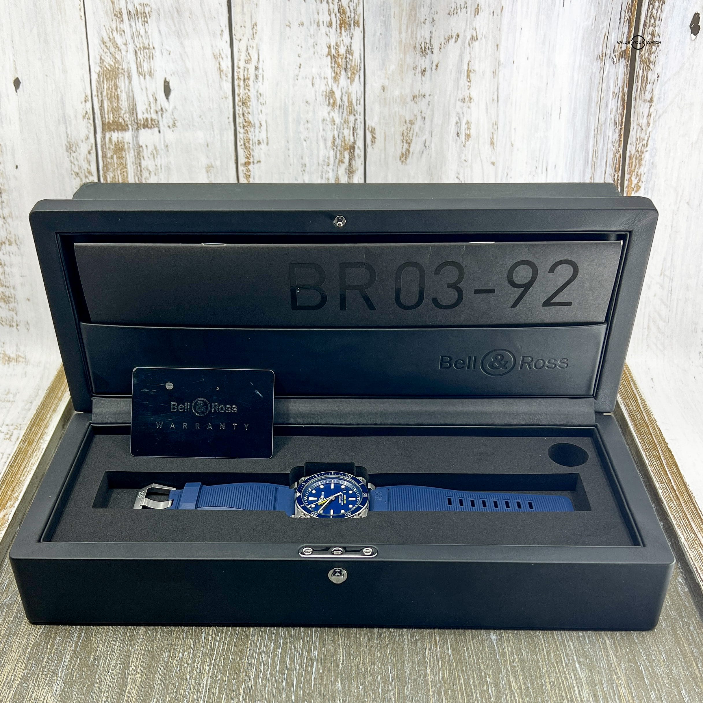 Bell & Ross BR 03-92 Diver Blue Dial Automatic 42mm Stainless Steel Men's Watch - Image 2