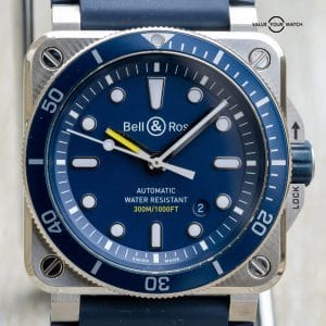 Bell & Ross BR 03-92 Diver Blue Dial Automatic 42mm Stainless Steel Men's Watch