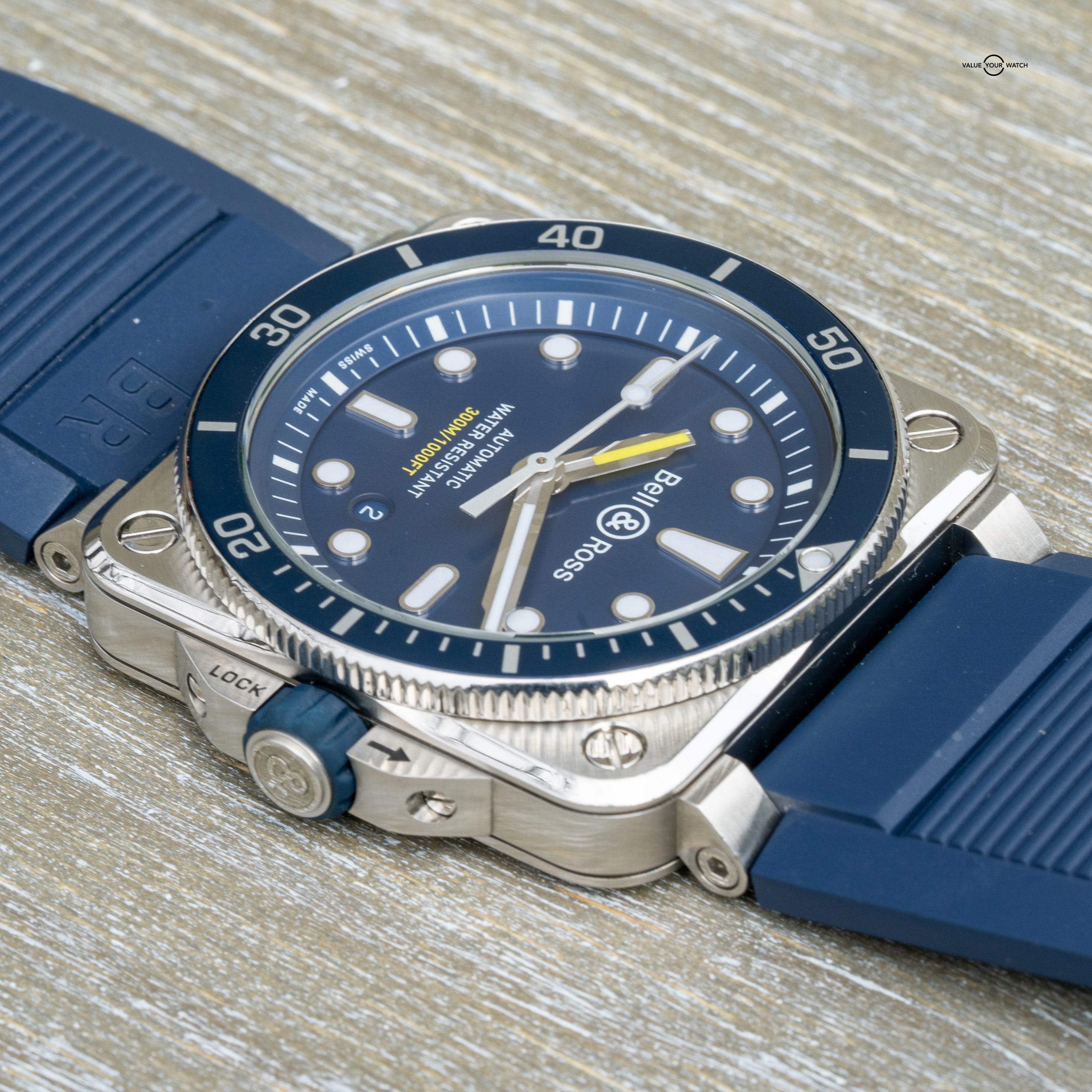 Bell & Ross BR 03-92 Diver Blue Dial Automatic 42mm Stainless Steel Men's Watch - Image 7