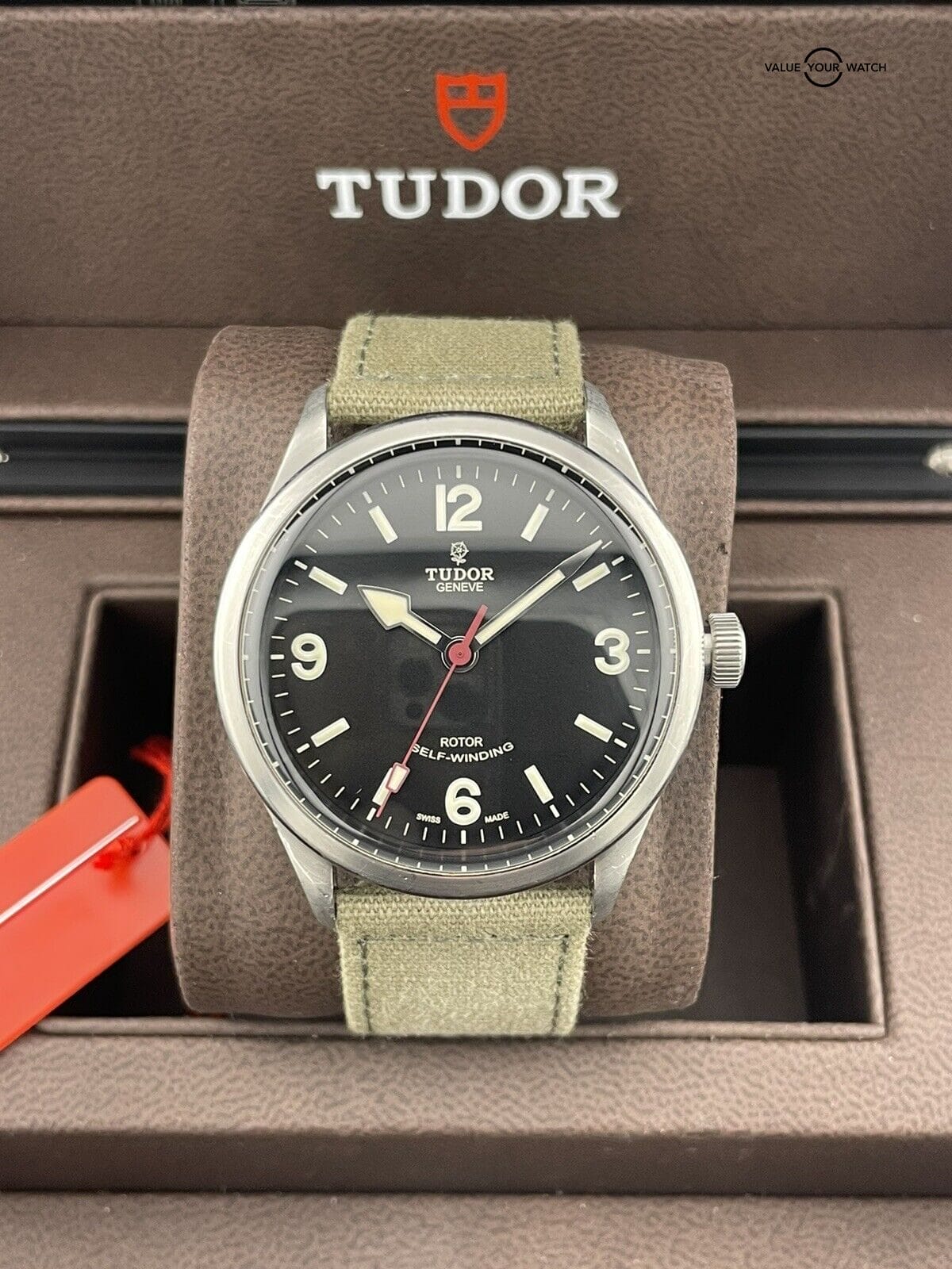 Tudor Ranger Explorer 39mm Lug To Lug Tudor Ranger Bund Strap New