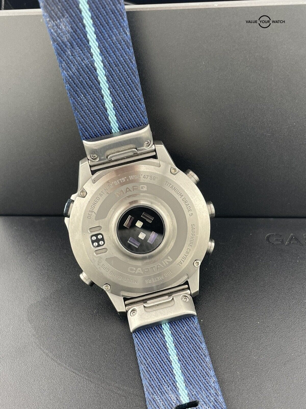 Garmin 010-02648-10 MARQ Captain Gen 2 Modern Tool Watch Fitness Smartwatch - Image 8