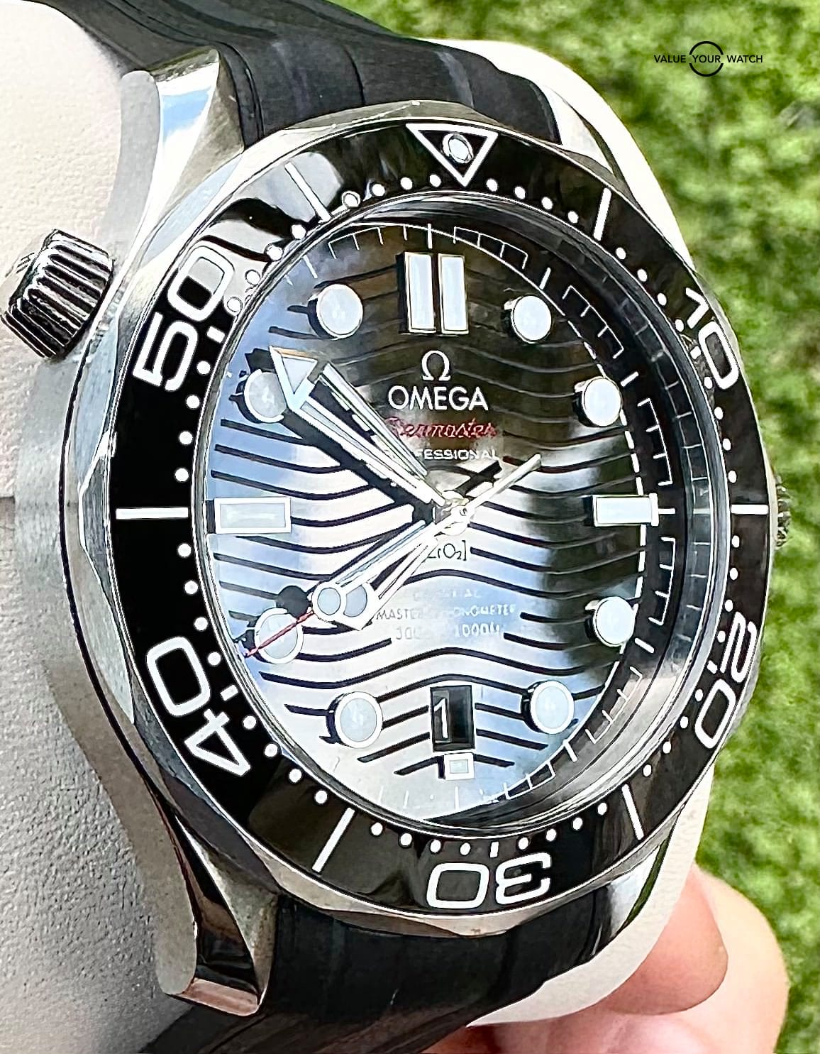 Omega Seamaster Diver 300M 42mm Black Wave Steel Complete 210.32.42.20.01.001 - Image 4