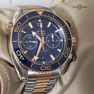 Omega Seamaster Planet Ocean steel and rose gold
