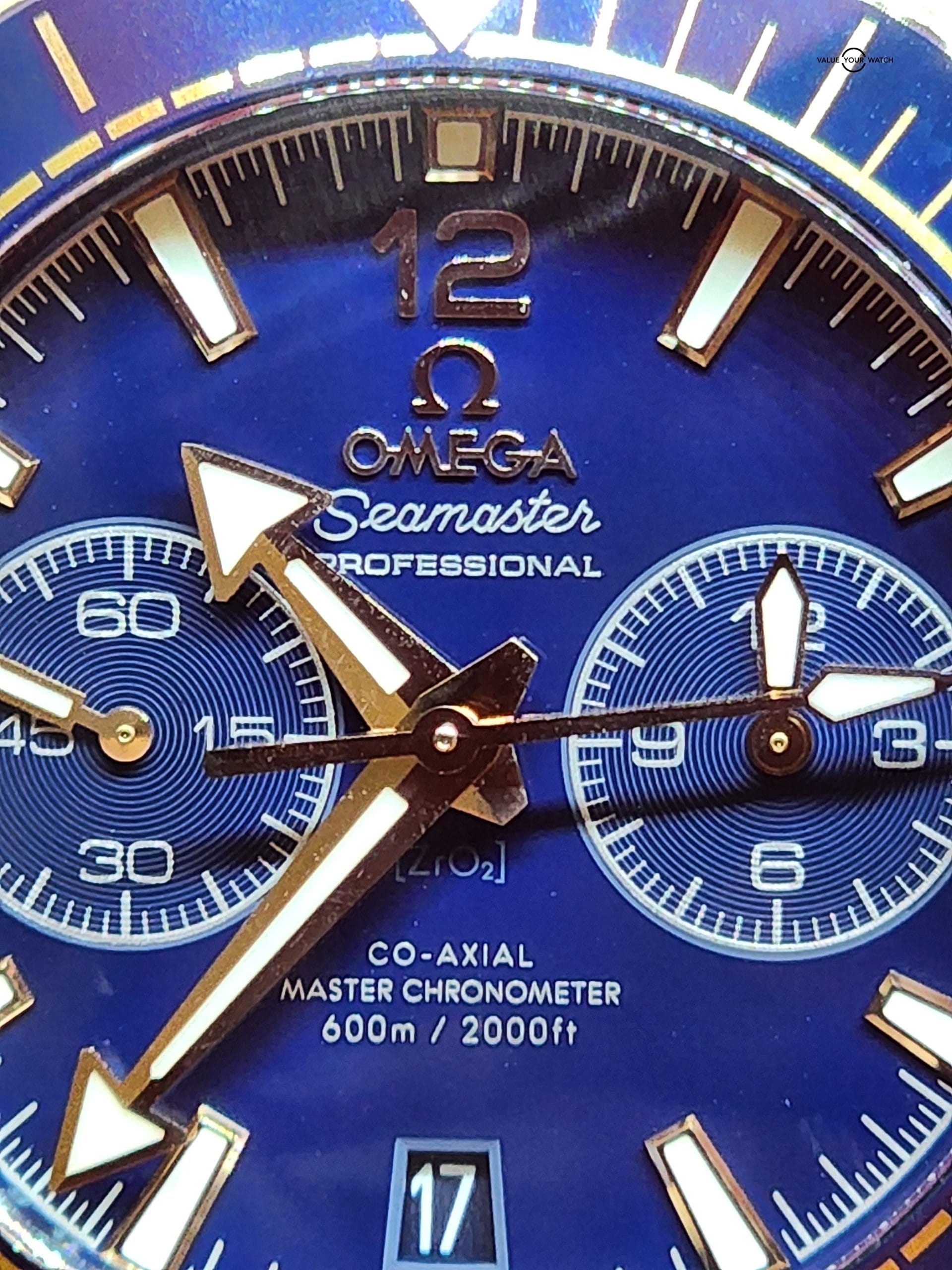 Omega Seamaster Planet Ocean steel and rose gold - Image 5