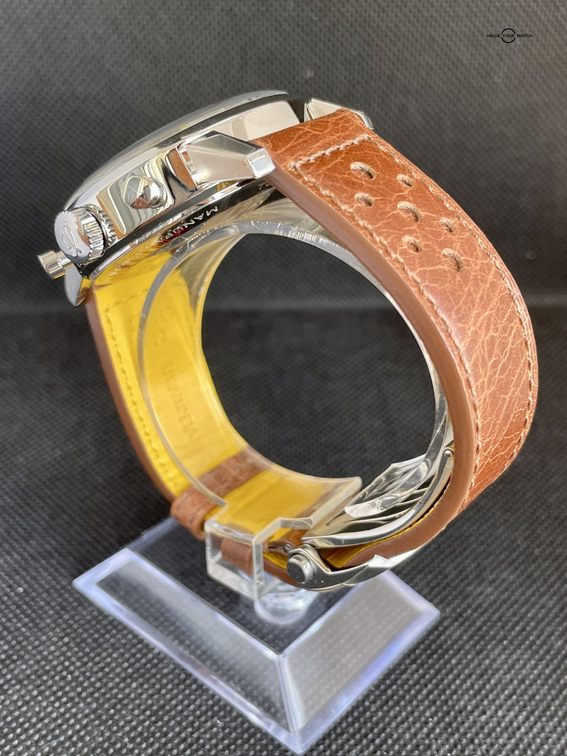 Breitling Top Time Chronograph Ford Mustang Green Dial 42mm Steel Fullset - Image 7