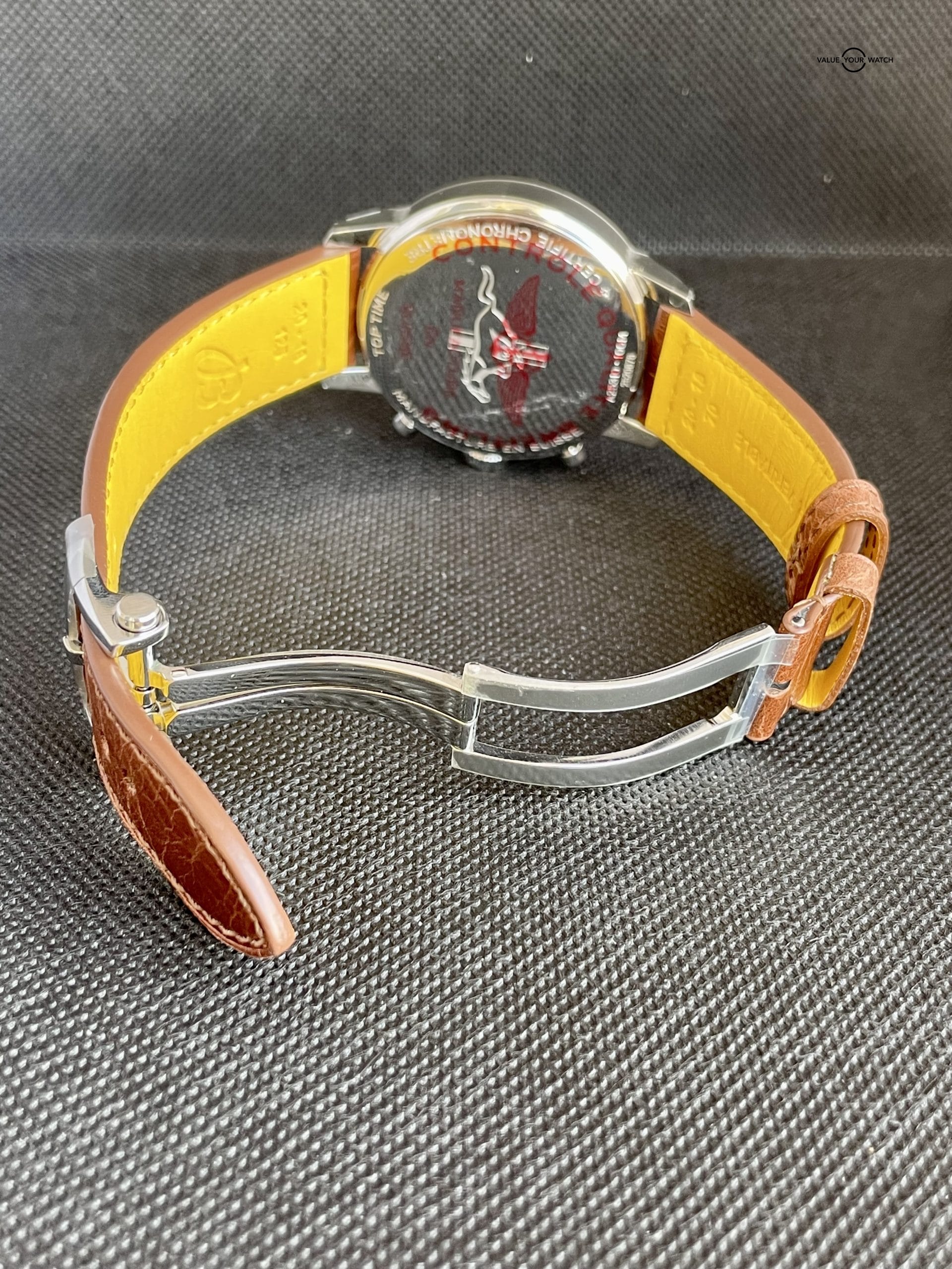 Breitling Top Time Chronograph Ford Mustang Green Dial 42mm Steel Fullset - Image 10