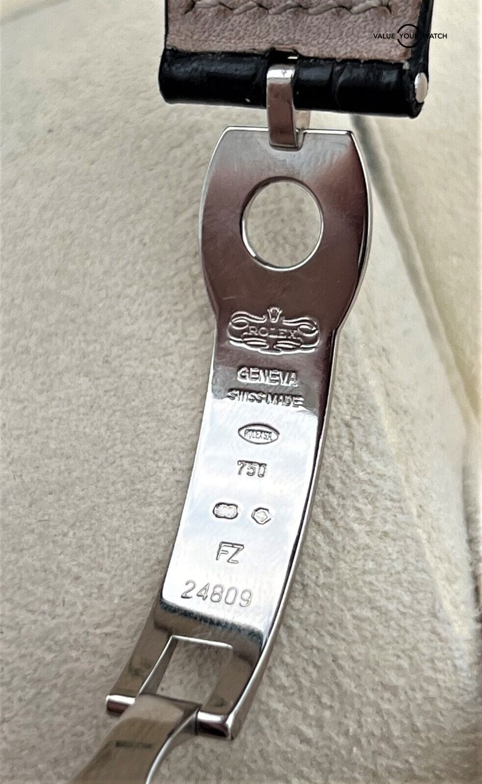 Rolex Cellini Danaos 4243 18K Rose Gold & White Gold Boxes/Papers! - Image 13