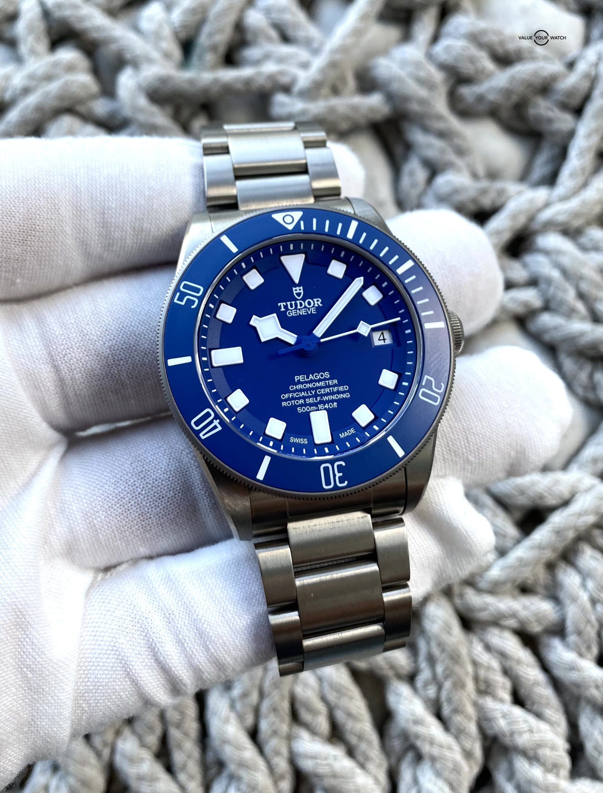 Tudor Pelagos 42mm Blue Titanium M25600TB-0001 2020 Complete Set