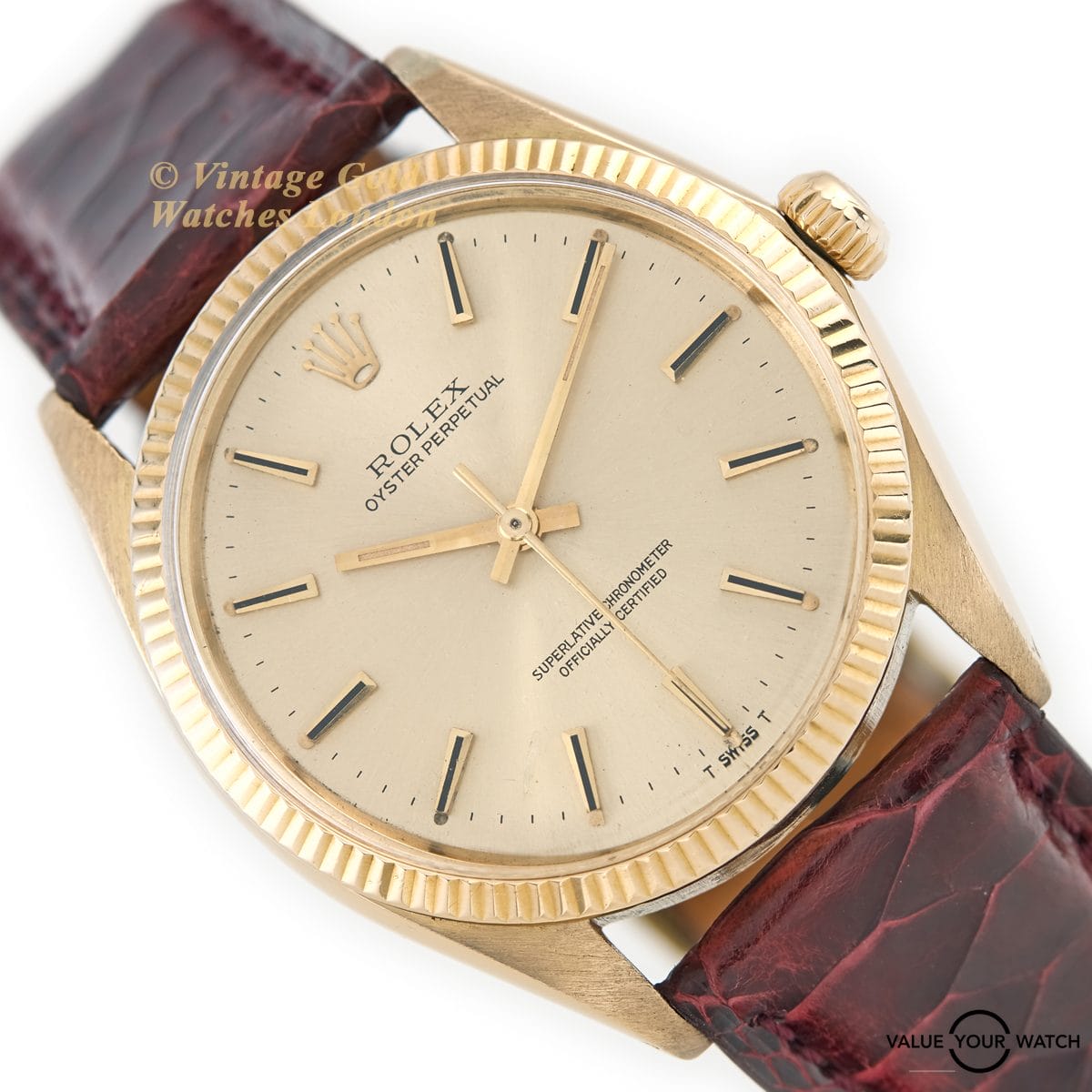 Rolex Oyster Perpetual Ref.1005 18ct 1970