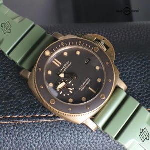 2020 Panerai Luminor Submersible Bronzo Brown Dial Diver 47mm – PAM00968 PAM968
