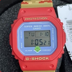 G-Shock Nintendo Super Mario Brothers Limited Edition Watch GShock DW-5600SMB-4