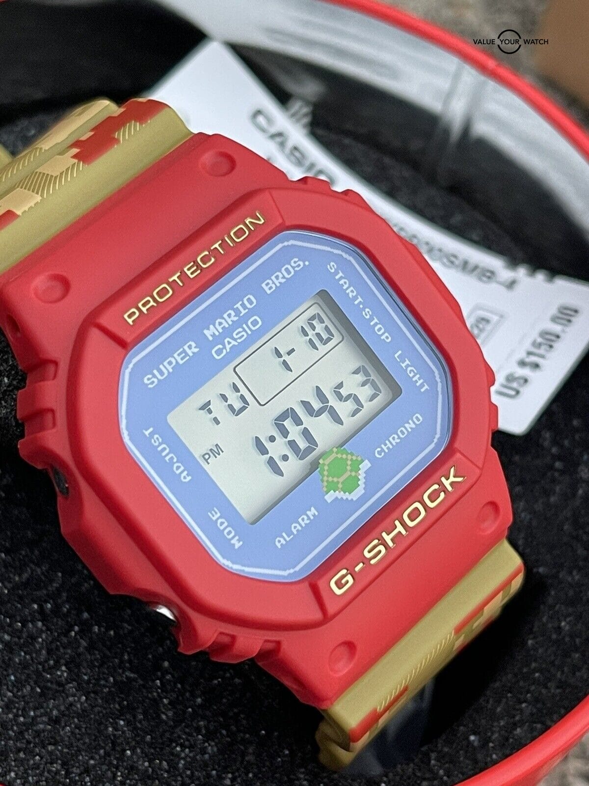 G-Shock Nintendo Super Mario Brothers Limited Edition Watch GShock  DW-5600SMB-4