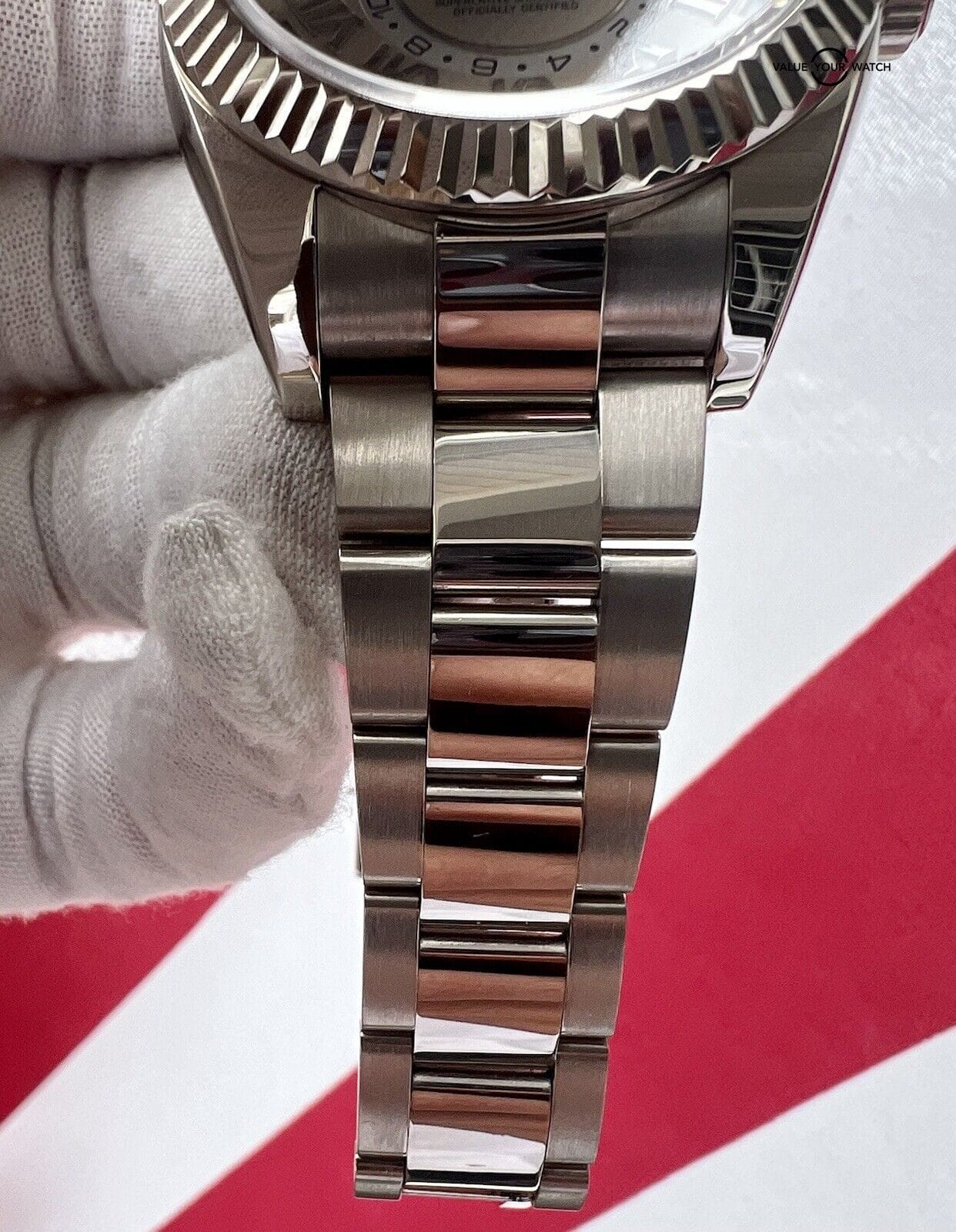 Rolex Sky Dweller 326939 White Gold Ivory Dial 42mm 2015 Discontinued Model - Image 4