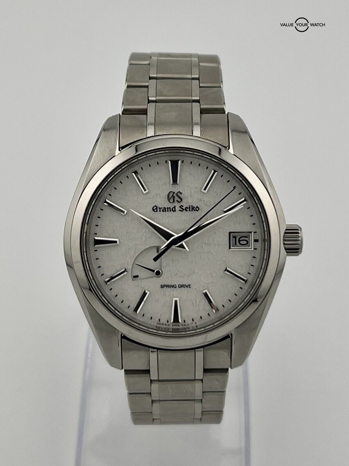 Grand Seiko Spring Drive Snowflake - SBGA211 Titanium Snowflake : Value  Your Watch