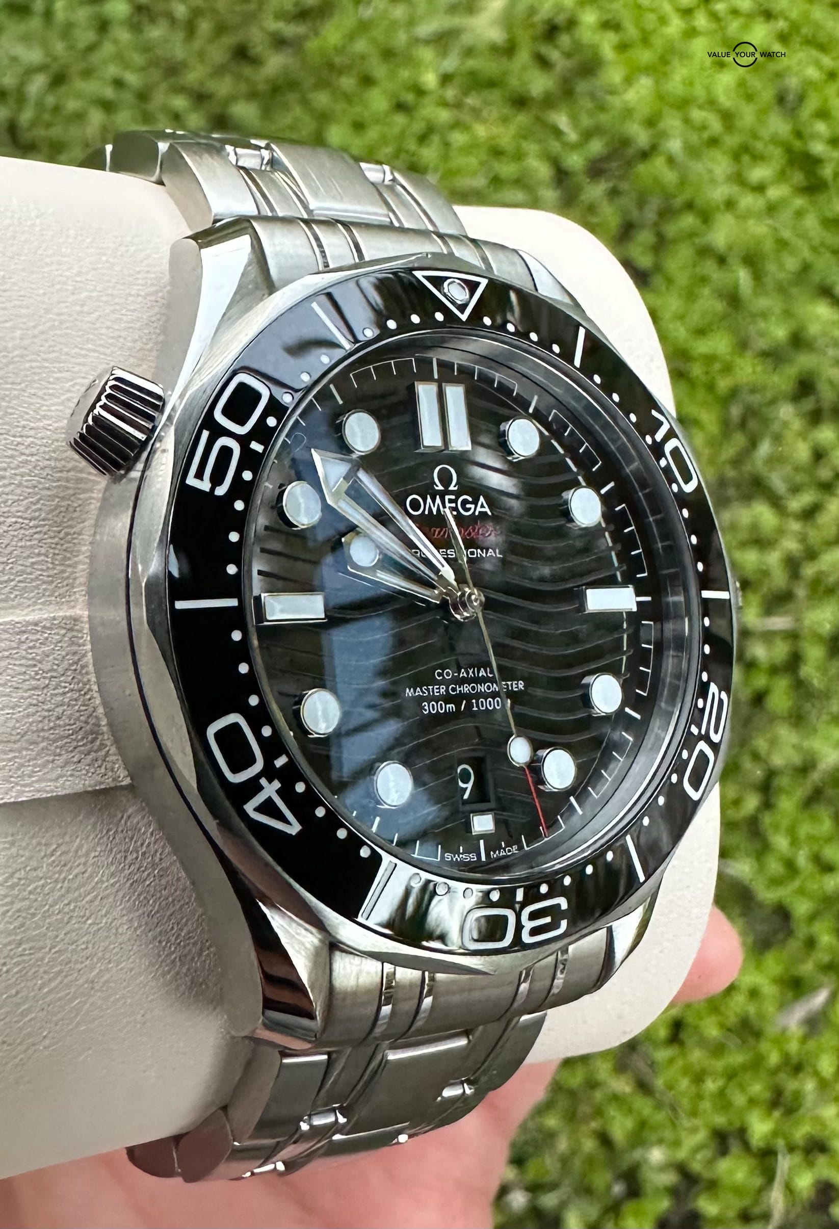 Omega Seamaster Diver 300M 42mm Black Wave Steel Complete 210.30.42.20.01.001 - Image 4