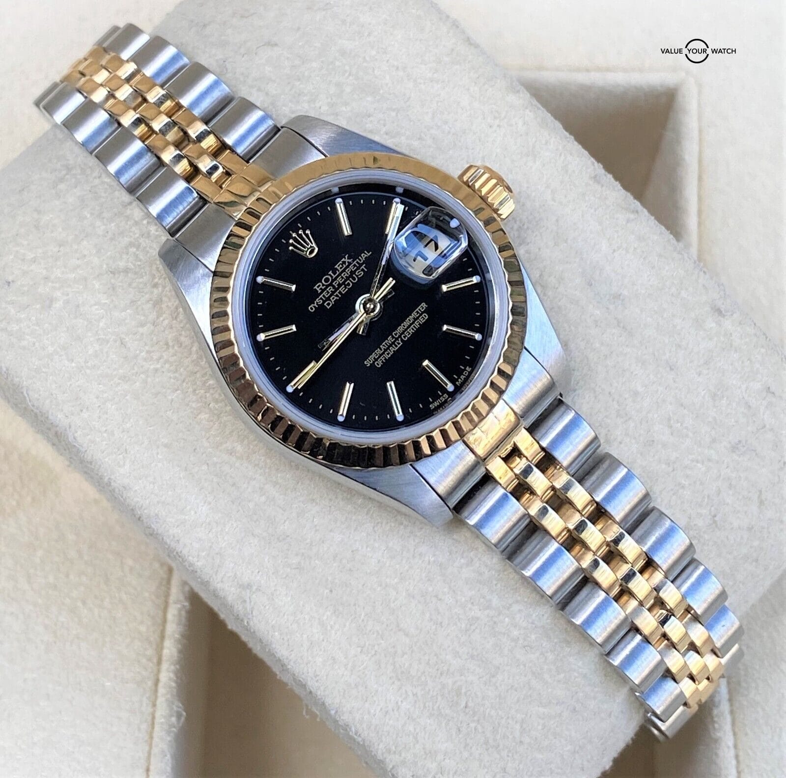 Rolex Lady Datejust 18K Yellow Gold & Stainless Steel 79173 Box & Papers - Image 4