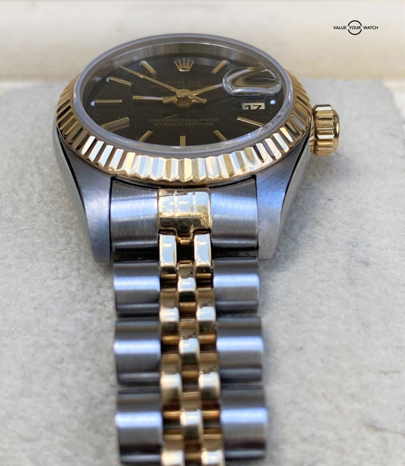 Rolex Lady Datejust 18K Yellow Gold & Stainless Steel 79173 Box & Papers - Image 5