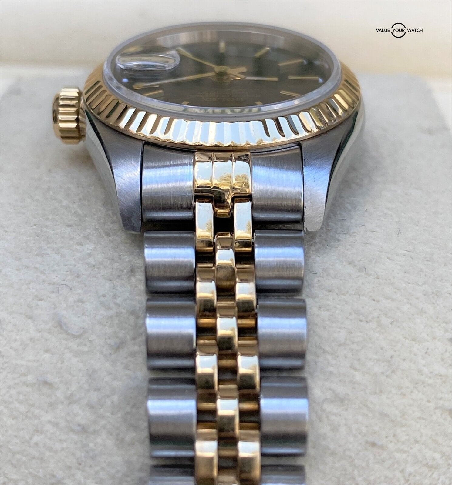 Rolex Lady Datejust 18K Yellow Gold & Stainless Steel 79173 Box & Papers - Image 6