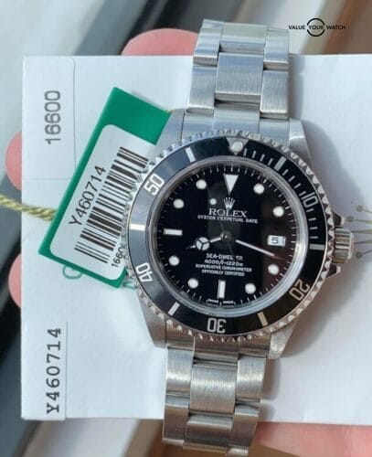 2001 Rolex Sea-Dweller 16600 40mm watch. Serviced. Box/Papers. - Image 4