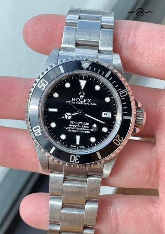 2001 Rolex Sea-Dweller 16600 40mm watch. Serviced. Box/Papers.