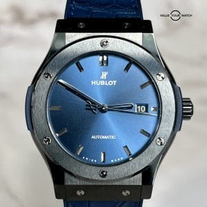 Hublot Classic Fusion Black/ Blue 42mm