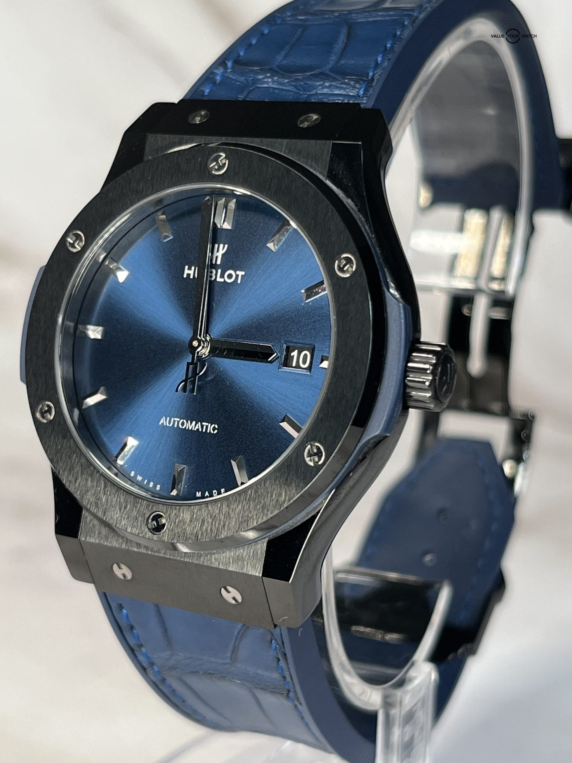 Hublot Classic Fusion Black/ Blue 42mm - Image 2