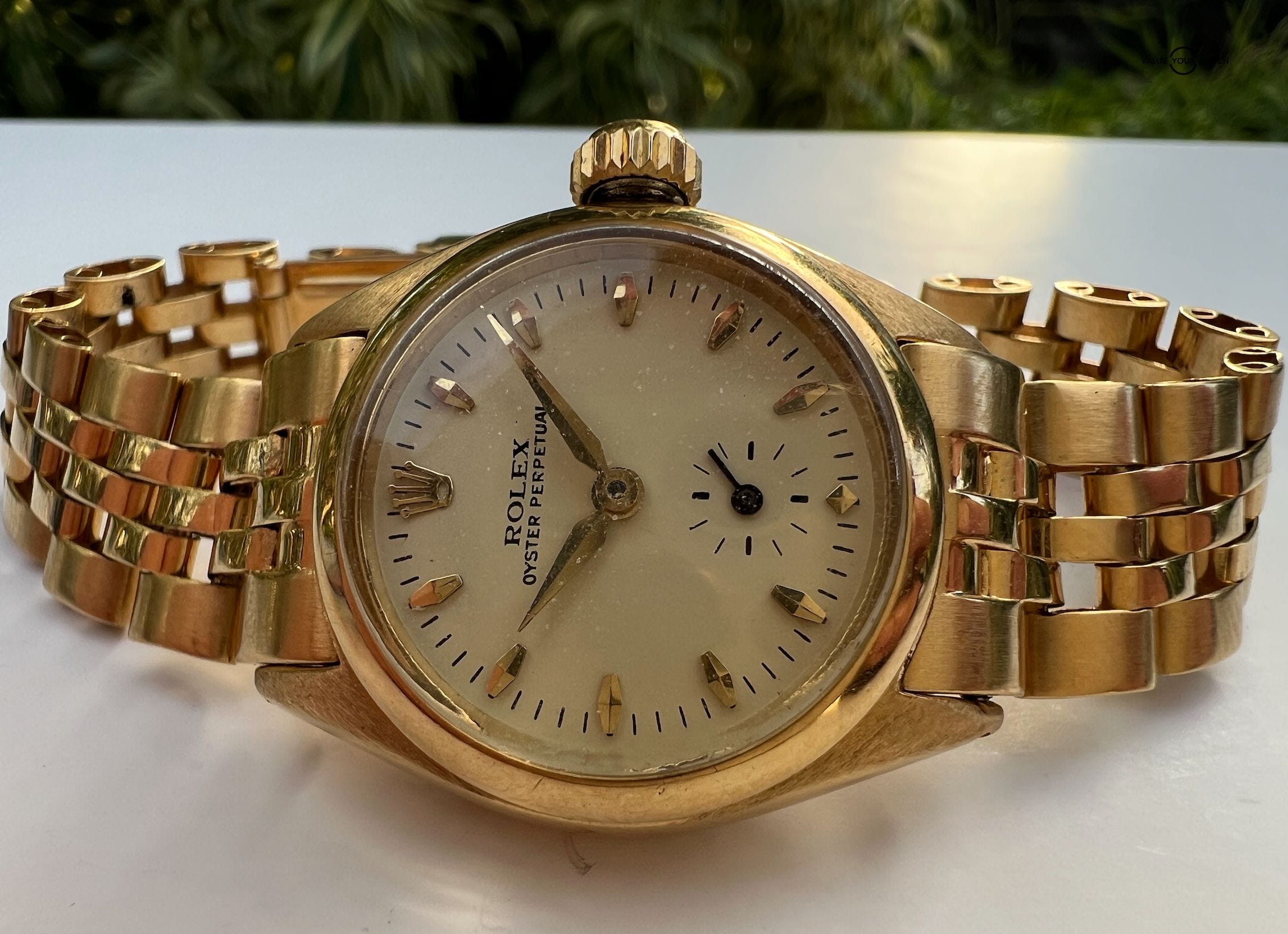 Vintage Gold Oyster Ladies Ref. 6504