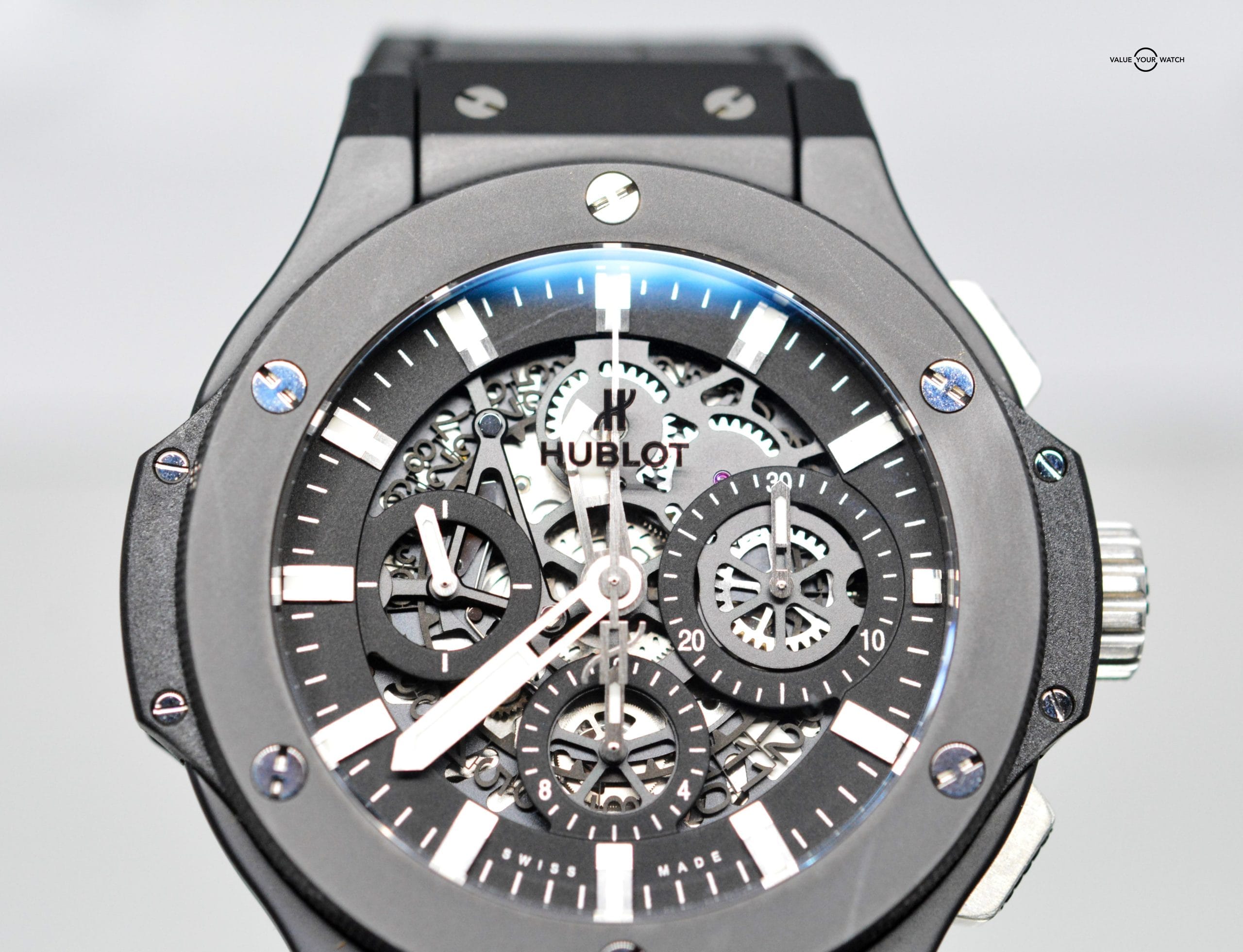 Hublot Big Bang Aero Black Magic (Skeleton Dial) - Image 8