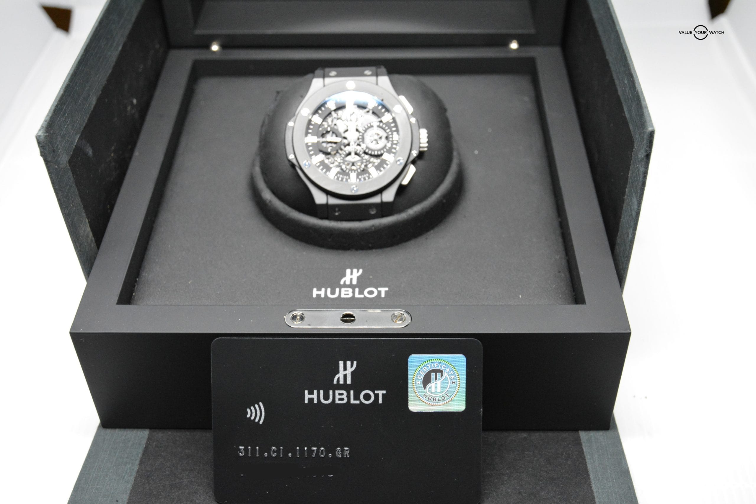 Hublot Big Bang Aero Black Magic (Skeleton Dial) - Image 15