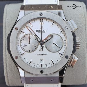 Hublot Classic Fusion Titanium Chronograph 45mm Opaline Dial 521.NX.2610.LR