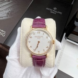 2016 Patek Philippe Ladies 18k Yellow Gold Factory Diamonds 34mm 7200/200R-001