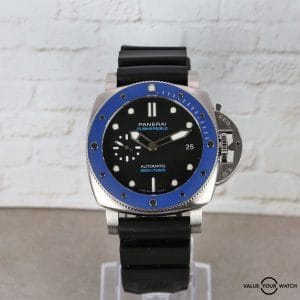 Panerai Submersible Azzurro Limited Edition 42mm PAM 1209 Full set Box Papers Warranty PAM1209