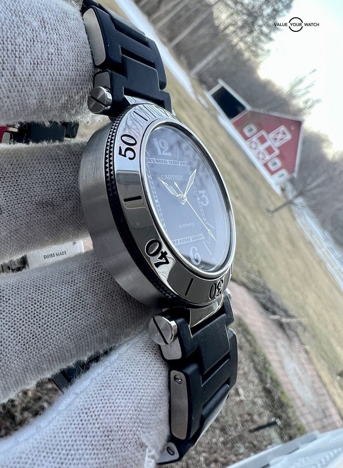 Cartier Pasha Seatimer Automatic 40.5mm - W31077U2 - Image 5