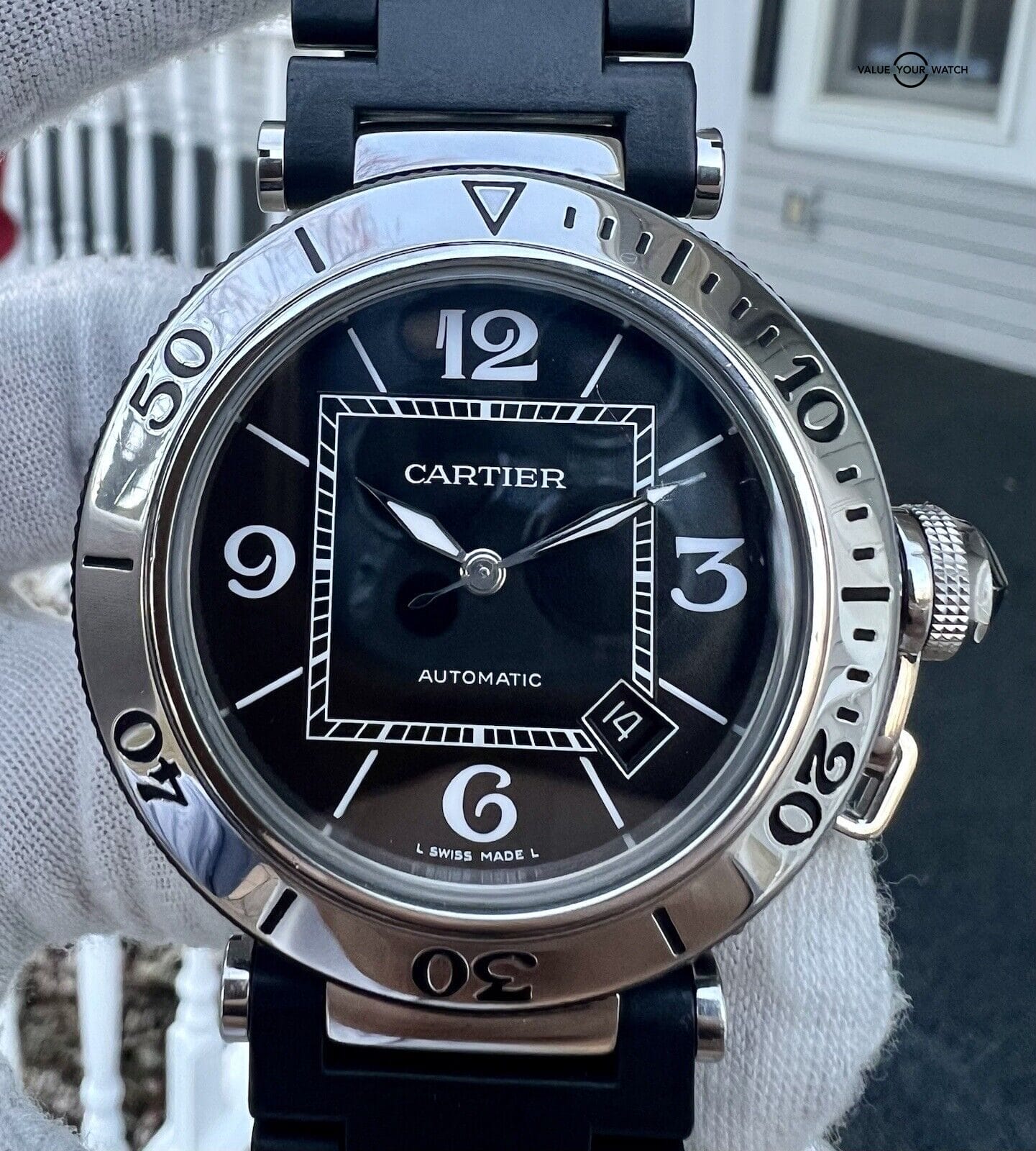 Cartier Pasha Seatimer Automatic 40.5mm - W31077U2