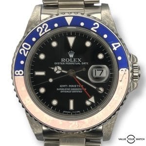 1997 Rolex GMT Master II Ghost Pepsi 16700 Fresh Service. Box & papers