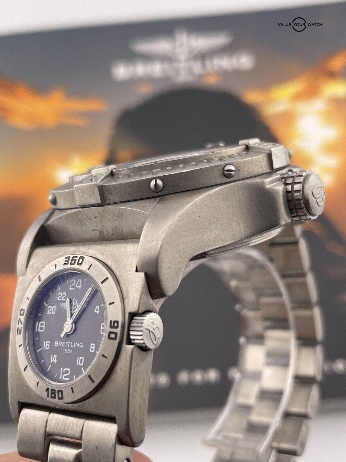 Breitling discount seawolf titanium