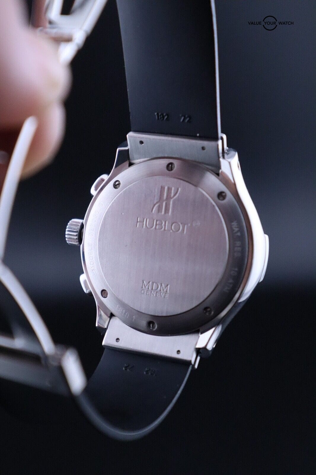 Hublot MDM Geneva 40mm Automatic w/ Yellow Dial — Recentyl Serviced Watch Only - Image 4