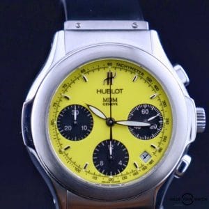 Hublot MDM Geneva 40mm Automatic w/ Yellow Dial — Recentyl Serviced Watch Only