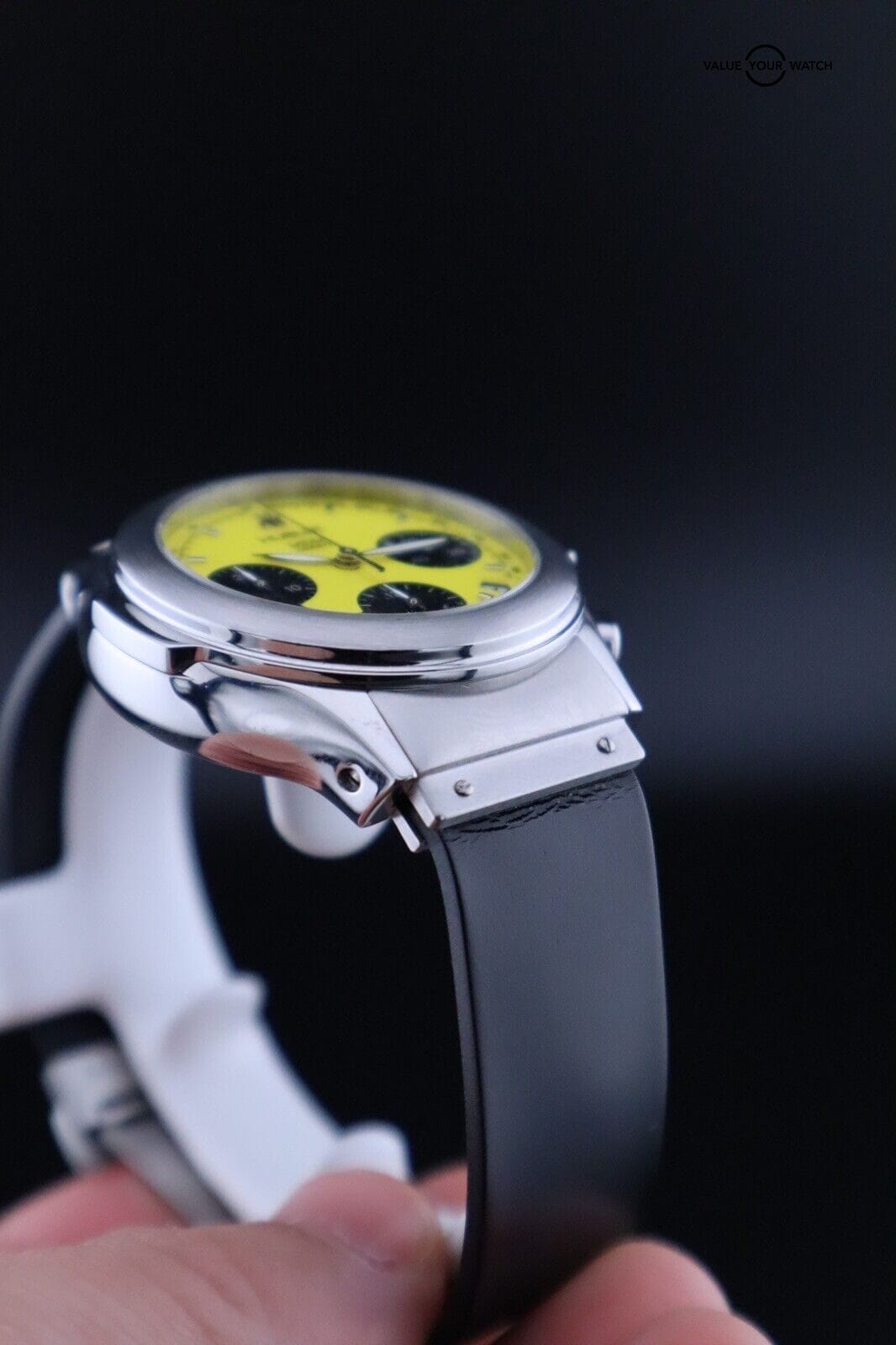 Hublot MDM Geneva 40mm Automatic w/ Yellow Dial — Recentyl Serviced Watch Only - Image 9