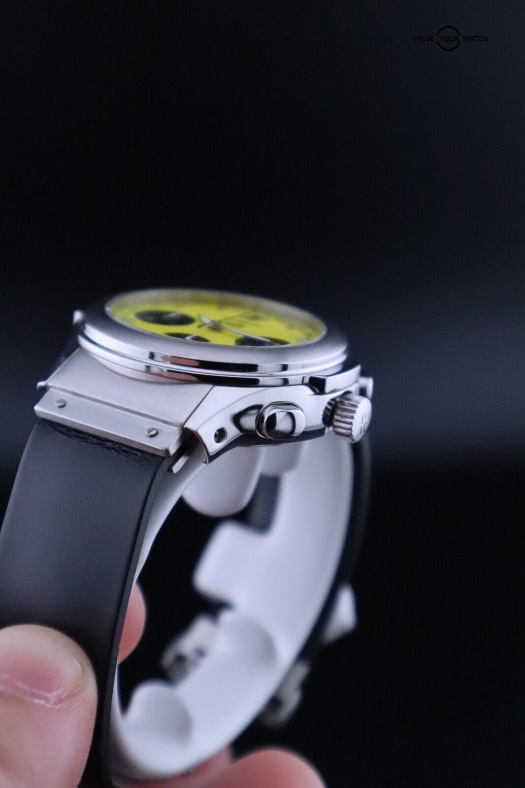 Hublot MDM Geneva 40mm Automatic w/ Yellow Dial — Recentyl Serviced Watch Only - Image 10