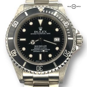 2001 Rolex Sea-Dweller 16600 40mm watch. Serviced. Box/Papers.