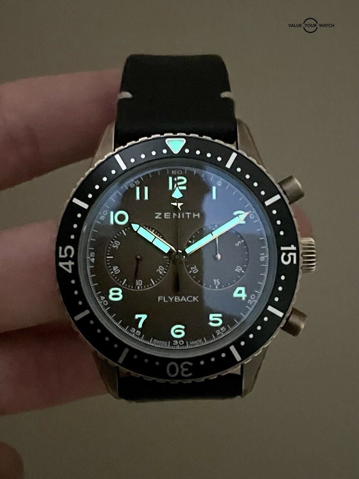 Zenith El Primero Pilot Cronometro Tipo Cp-2 Flyback Bronze 29.2240.405 - Image 9