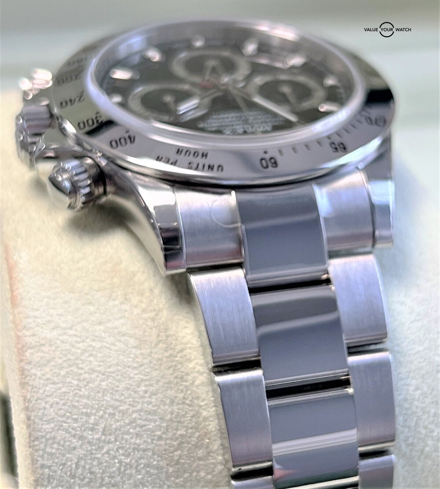 NOS Rolex Daytona 116520 All Factory Stickers Stainless Steel Black Dial! - Image 12