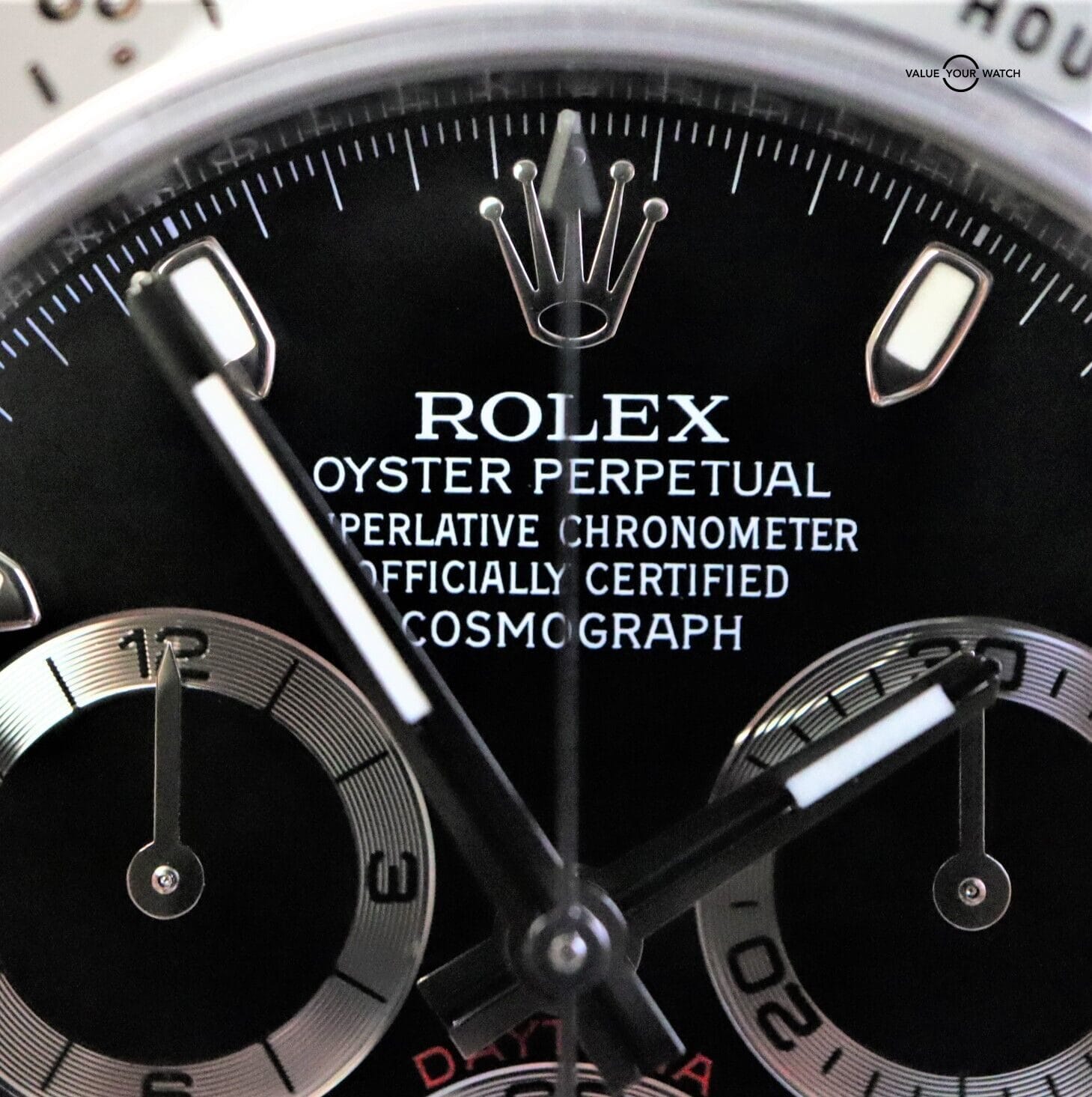 NOS Rolex Daytona 116520 All Factory Stickers Stainless Steel Black Dial! - Image 13