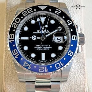 ROLEX GMT Master II 116710 BLNR 40mm Batman 2019 BOXES/PAPERS