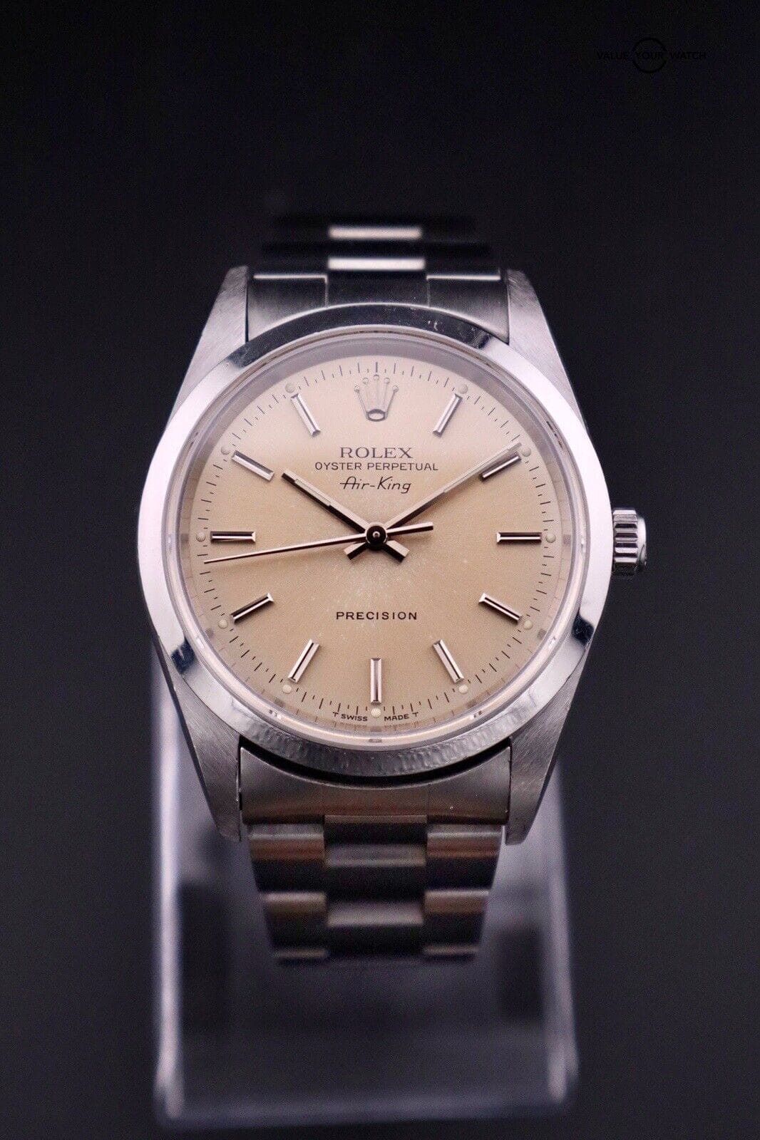 Rolex Air-King Silver Men's Luxury Watch - ref. 14000 - Watch Only