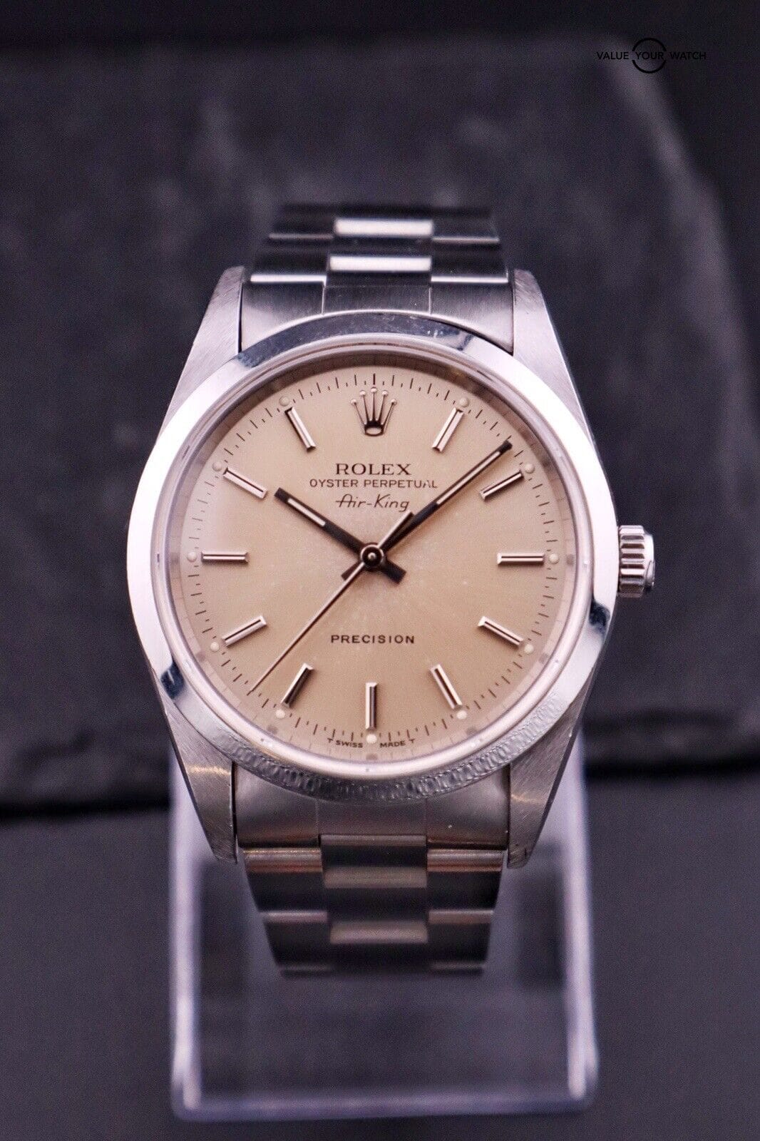 Rolex Air-King Silver Men's Luxury Watch - ref. 14000 - Watch Only - Image 5