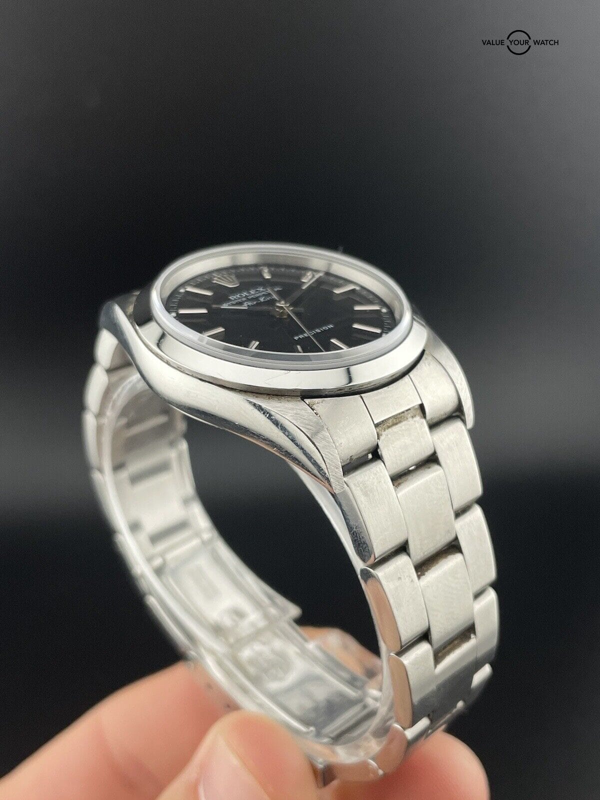 Rolex Air-King Black Unisex Adults Watch - 14000M - Image 7