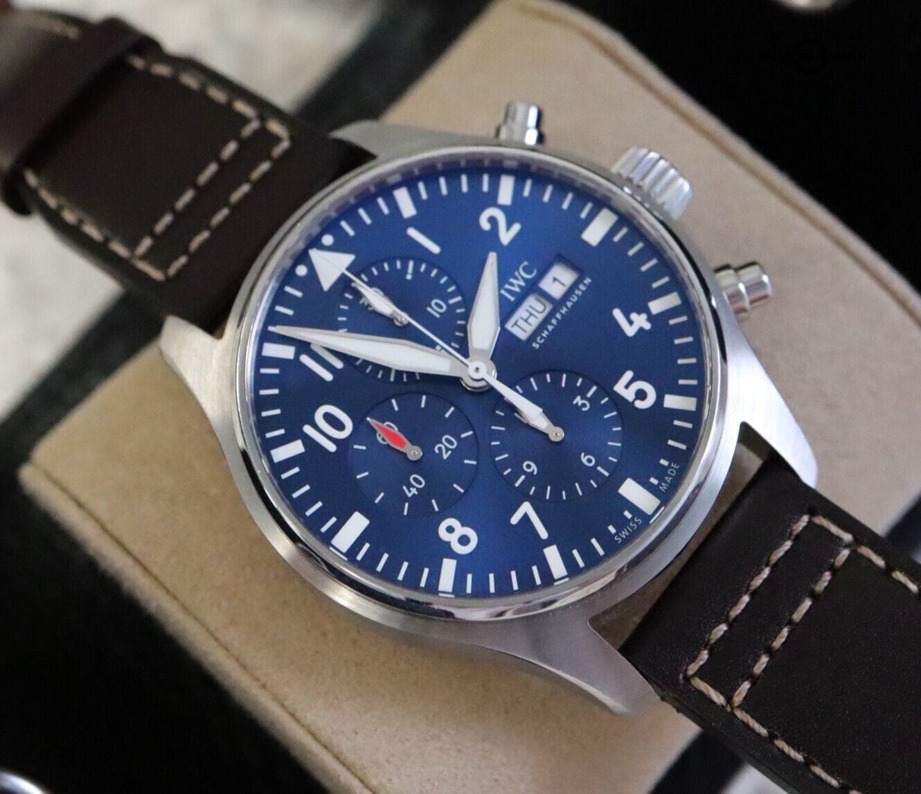 IWC Pilot’s “Le Petit Prince” IW377714 43mm Chronograph 2019 BOXES/PAPERS! - Image 3